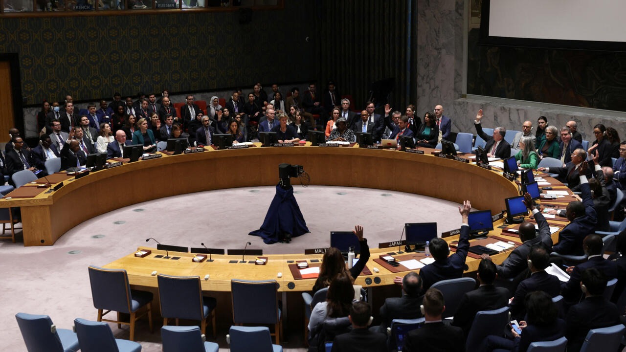 مجلس الأمن الدولي يتبنى قرار بوقف إطلاق النار بغزة